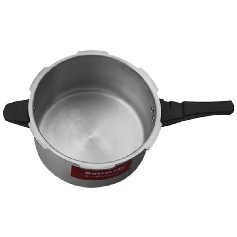 Butterfly Standard Aluminium Outer Lid Pressure Cooker - Induction Base, 5 L-3.webp